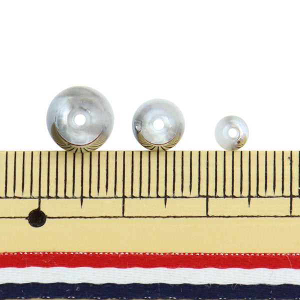 Perline "acrilicoPerline Round Cal Mix Gun Meta 32 pezzi]