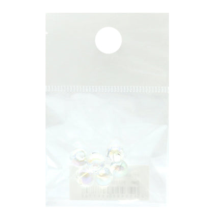 구슬 "아크릴 부품 Suzumaru 6 Crystal AB 8mm"