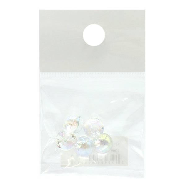 구슬 "아크릴 부품 Suzumaru 5 Crystal AB 10mm"