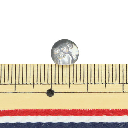 구슬 "아크릴 부품 Suzumaru Bubble 12 Crystal 8mm"