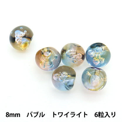 구슬 "아크릴 부품 Suzumaru Bubble 6 황혼 8mm"