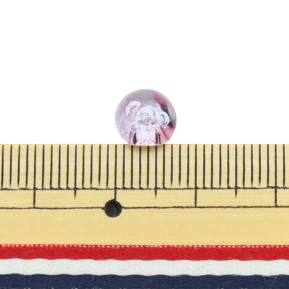 구슬 "아크릴 부품 수즈 마루 거품 10 조각 포도 8mm"