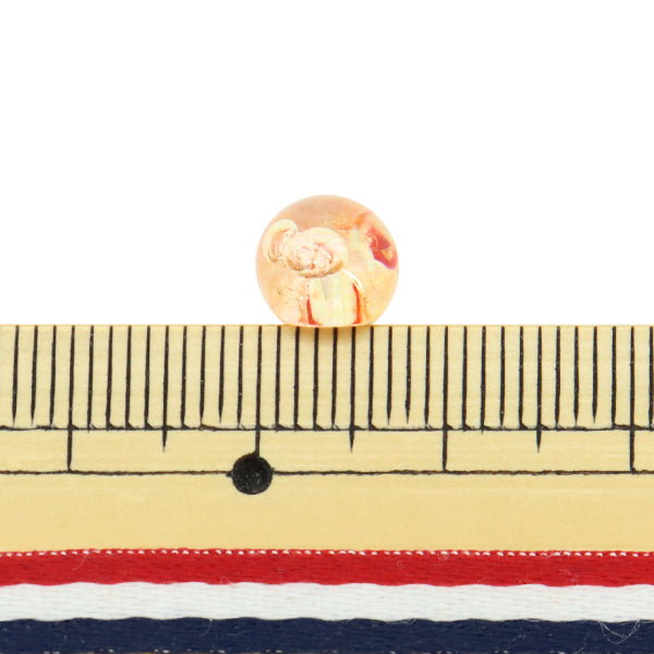 구슬 "아크릴 부품 Suzumaru Bubble 10 Orange 8mm"