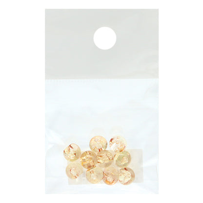 구슬 "아크릴 부품 Suzumaru Bubble 10 Orange 8mm"