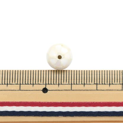 Materiale accessorio "Ball rotondo a guscio a mosaico 10 mm 2 pezzi"