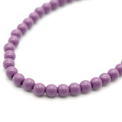 Perlen "AcrylrundePerlen Ungefähr 4mm 40 Tabletten Traubensorbe]