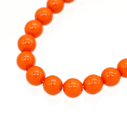 Perlen "AcrylrundePerlen Ungefähr 6 mm 30 Tabletten Orange]
