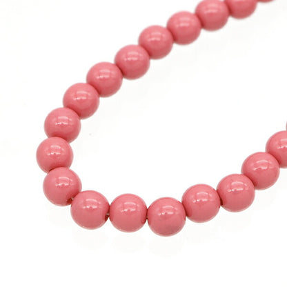 ビーズ 『アクリルラウンドビーズ 約6mm 30粒入り コスモス』