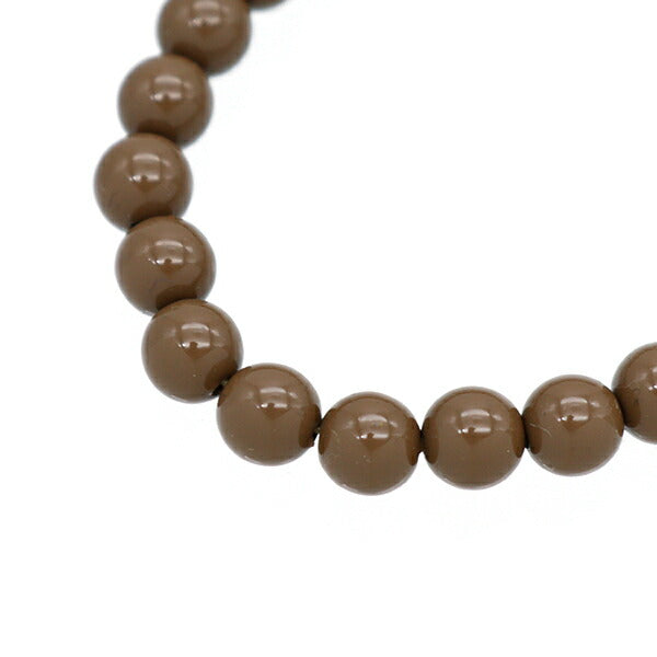 Perlen "AcrylrundePerlen Ungefähr 6 mm 30 Tabletten leichte Holzkohle]