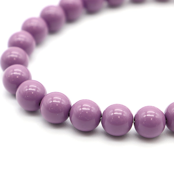 Perlen "AcrylrundePerlen Ungefähr 8 mm 24 Tabletten Traubensorbe]