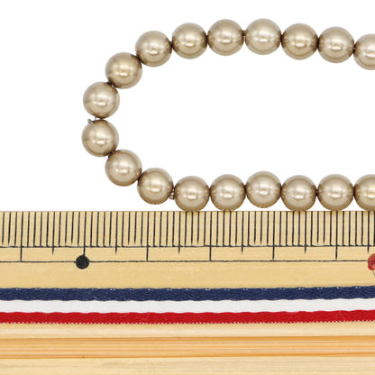 خرز "كرة جولة لؤلؤة 6 مم 035A رقم اللون حوالي 63 قطعة منبثقة"