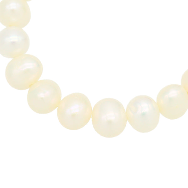 Accessory material "Freshwater Pearl Potato White White Diameter about 5.5-6mm"