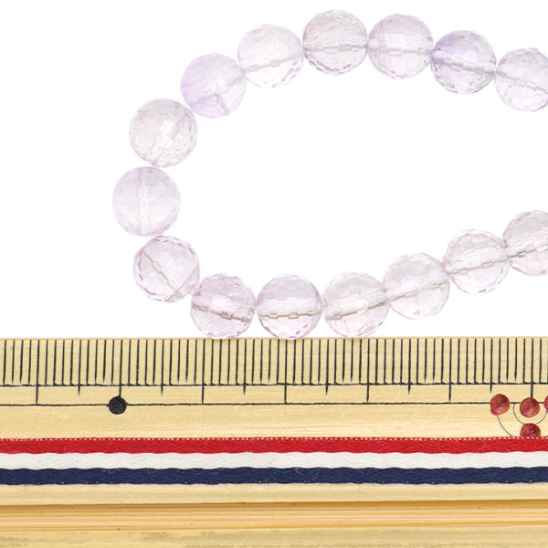 Accessory material "Amethyst factetBeads Diameter about 8mm]