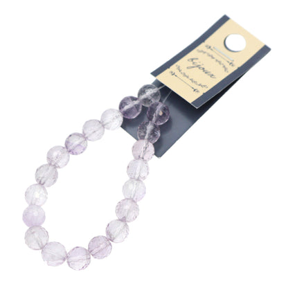 Material de accesorios "Amethyst Passet Beads Diámetro de aproximadamente 8 mm"