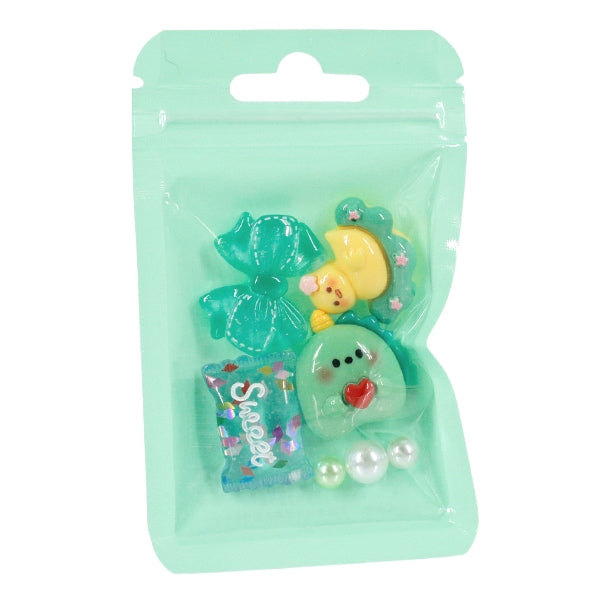 Piezas para manualidades "Mix de piezas decorativas Animal Green DW-14"