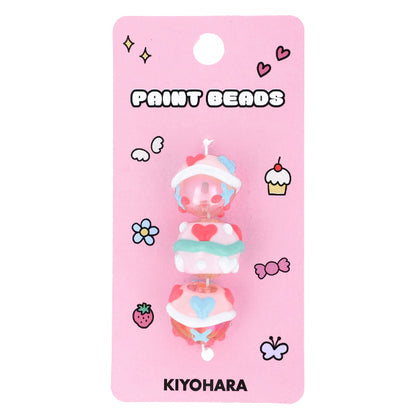 Parti artigianali "dipingi"Perline 3 pezzi 01 PTB-01" KIYOHARA