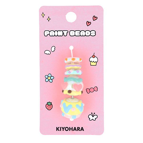 Handwerksteile "Farbe"Perlen 3 Stücke 05 PTB-01" KIYOHARA