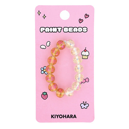 الأجزاء الحرفية "كريستال"خرز 8 مم مزيج بيج PTB-04" KIYOHARA