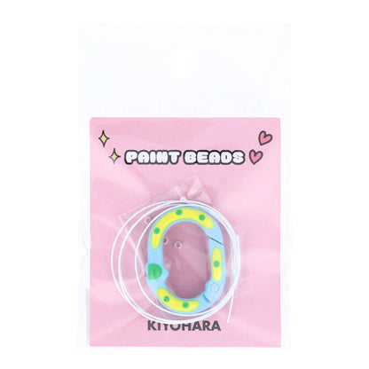 수예부품 "Carabiner & Wire Blue PTB-05" KIYOHARA