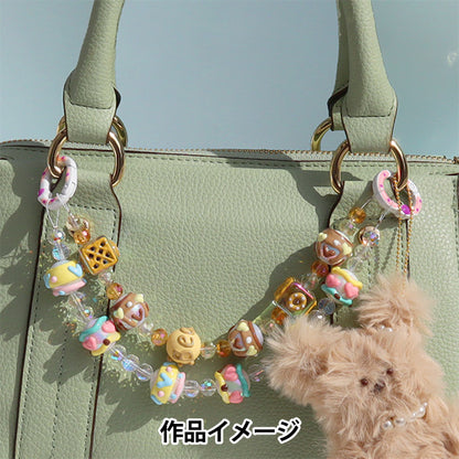 수예부품 "Carabiner & Wire Blue PTB-05" KIYOHARA