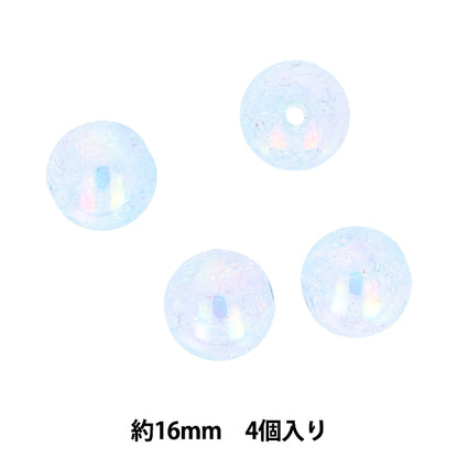 Craft parts "Paint"Beads GradationBeads 16mm PTB-10" KIYOHARA