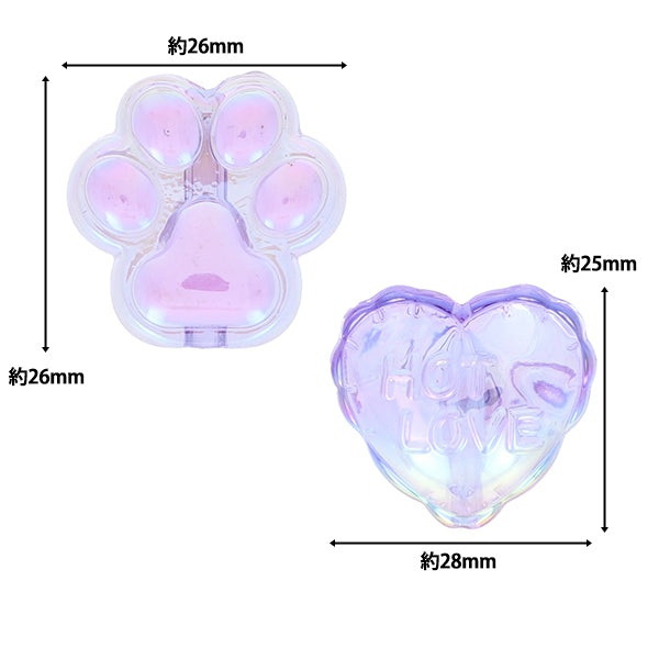 الأجزاء الحرفية "الطلاء"خرز Toy Beads M 02 PTB-07" KIYOHARA
