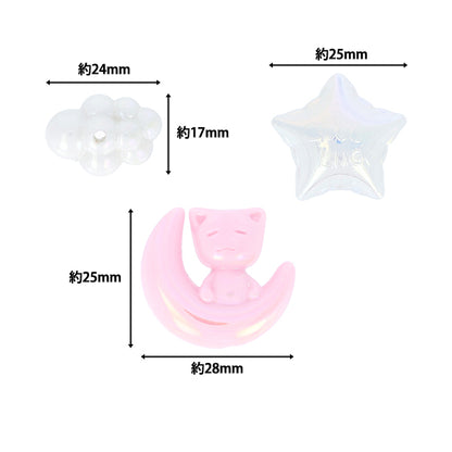 Craft parts "Paint"Beads Toy Beads M 04 PTB-07" KIYOHARA