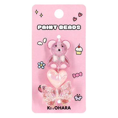 الأجزاء الحرفية "الطلاء"خرز Toy Beads M 05 PTB-07" KIYOHARA