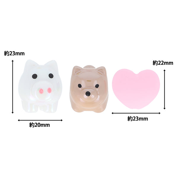 Craft parts "Paint"Beads Toy Beads M 09 PTB-07" KIYOHARA