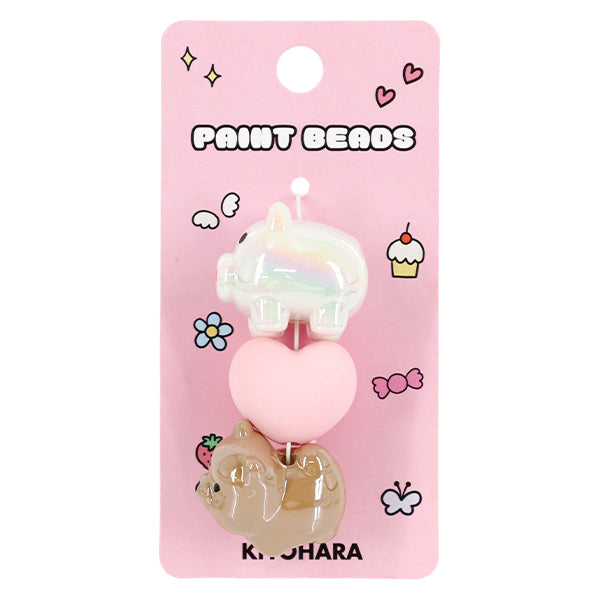 Craft parts "Paint"Beads Toy Beads M 09 PTB-07" KIYOHARA