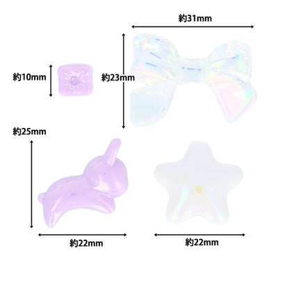 الأجزاء الحرفية "الطلاء"خرز Toy Beads M 11 PTB-07" KIYOHARA