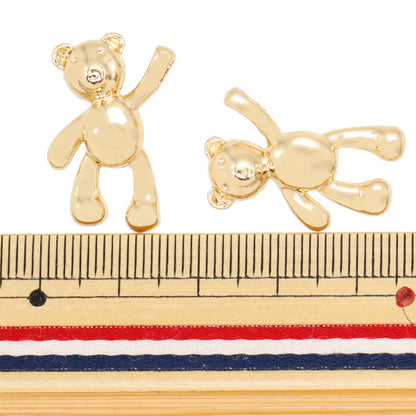 Materiale accessorio "Canno sospeso oro oro 2 pezzi M11811-A"