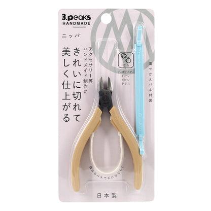 Handicraft hardware "Nipper Ivory 21082"" 3.peaks HAND MADE Three Peaks Giken