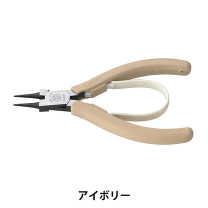 Bastel-Hardware „Rundzange Elfenbein 21083“" 3.Peaks HANDGEFERTIGTER Three Peaks Giken