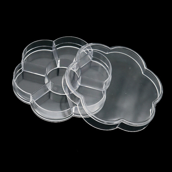 収納 『ストレージBox フラワー型 7マス YZ-AR-S1』