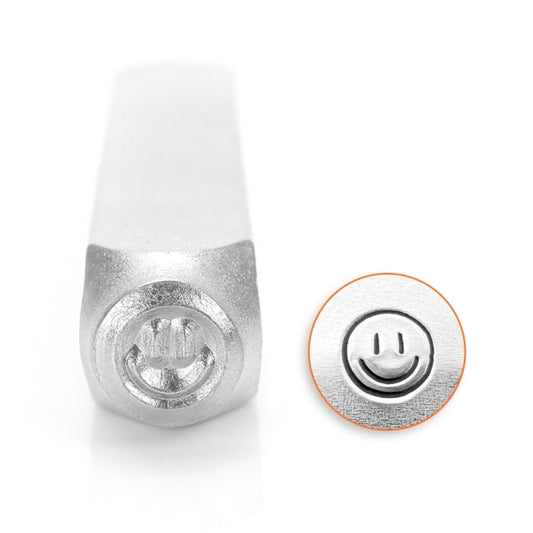 ختم معدني ختم معدني "ImpressArt Design Stamp وجه مبتسم (كبير) 6 مم U1001 6" MIYUKI Miyuki