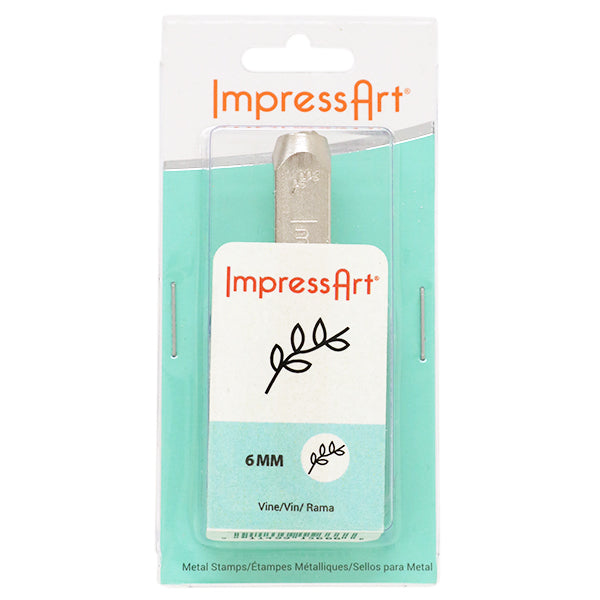 ختم معدني "ImpressArt Design Stamp Vine 6mm U1025 6" MIYUKI Miyuki