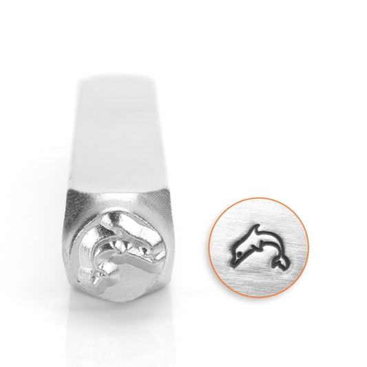 ختم معدني ختم معدني "ImpressArt Design Stamp Dolphin 6mm U1033 6" MIYUKI Miyuki