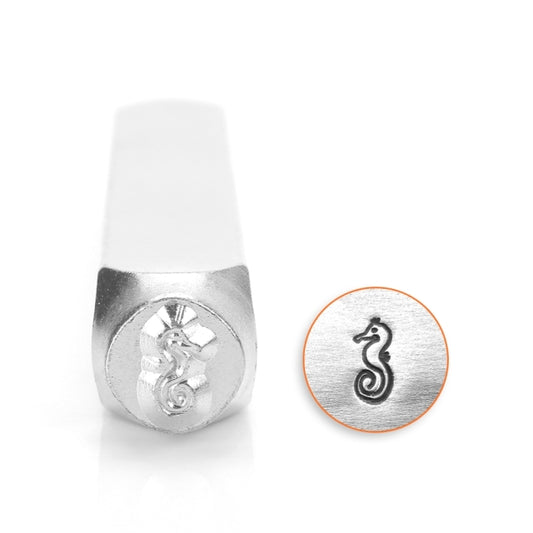 ختم معدني ختم معدني "ImpressArt Design Stamp Seahorse 6mm U1034 6" MIYUKI Miyuki