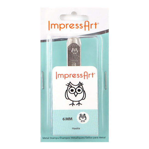 Stamping in metallo inciso in metallo "FILL DESIGGIO DI DESIGN IMPRITART 6mm U1036 6 6" Miyuki Miyuki