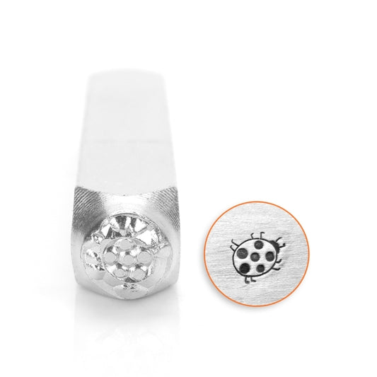 ختم معدني ختم معدني "ImpressArt Design Stamp Ladybug 6mm U1037 6" MIYUKI Miyuki