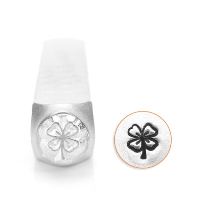 金属刻印 メタルスタンピング 『ImpressArt デザインスタンプ 四つ葉のクローバー 6mm U1048 6』 MIYUKI ミユキ