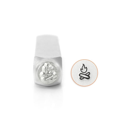 ختم معدني ختم معدني "ImpressArt Design Stamp Campfire 6mm U1049 6" MIYUKI Miyuki