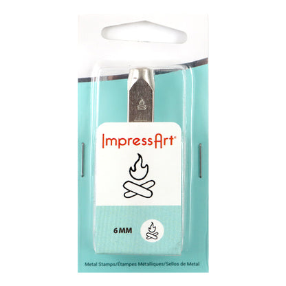 ختم معدني ختم معدني "ImpressArt Design Stamp Campfire 6mm U1049 6" MIYUKI Miyuki