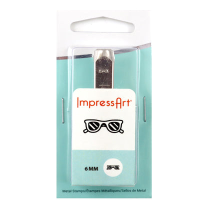 ختم معدني ختم معدني "ImpressArt Design Stamp النظارات الشمسية 6mm U1056 6" MIYUKI Miyuki