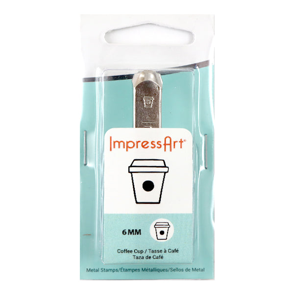 ختم معدني ختم معدني "ImpressArt Design Stamp Coffee Cup 6mm U1057 6" MIYUKI Miyuki