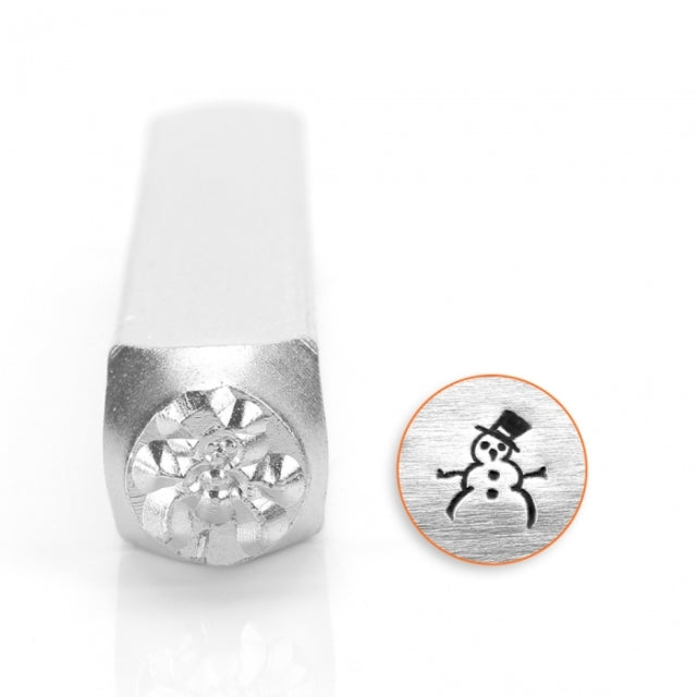 ختم معدني "ImpressArt Design Stamp Snowman 6mm U1063 6" MIYUKI Miyuki
