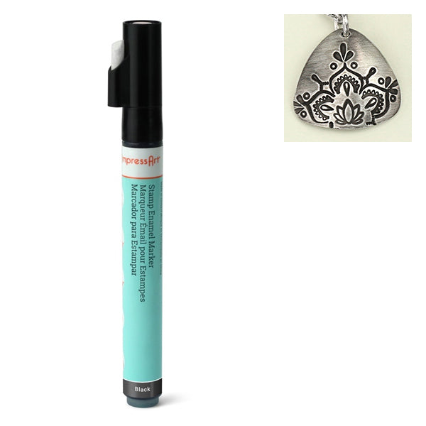 ختم معدني "قلم طلاء ImpressArt أسود U5001 BL" MIYUKI Miyuki