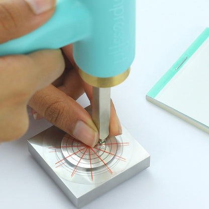 Metal engraved metal stamping "IMPRESSART Stamp Guide U5003" MIYUKI Miyuki