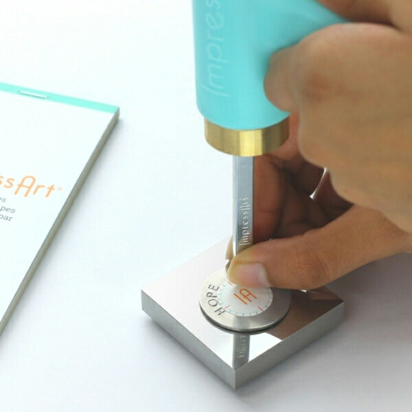 金属刻印 メタルスタンピング 『ImpressArt スタンプガイド U5003